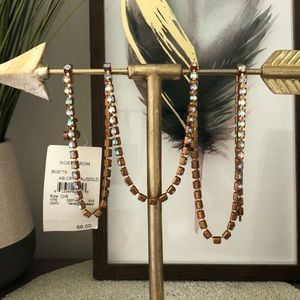 💕Gold Bronze crystal Belt